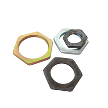 全系列GB808 灯饰小六角特扁细牙螺母 锁具螺帽 扁螺母 量大价优