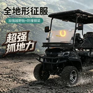 Golf cart, sightseeing vehicle, scenic area real estate development off-road patrol vehicle, golf course shuttle vehicle, 4-seater electric sightseeing vehicle