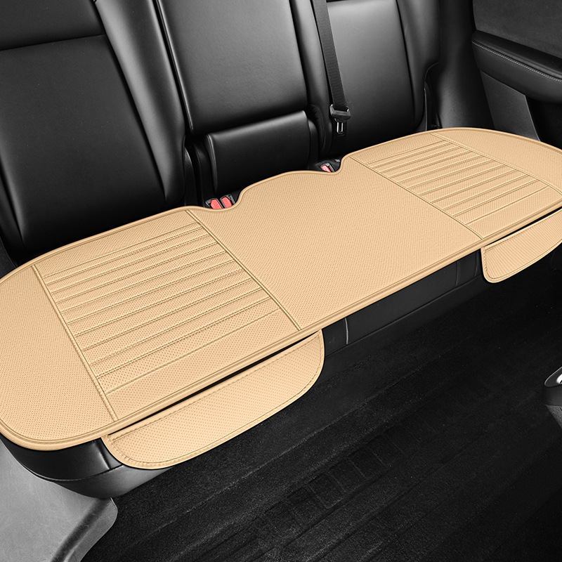 クロスボーダー専用の車のクッション四季通用の通気穴開けの皮の小さい3つの部品は全部背もたれのない四季のクッションを囲んでいます。|undefined