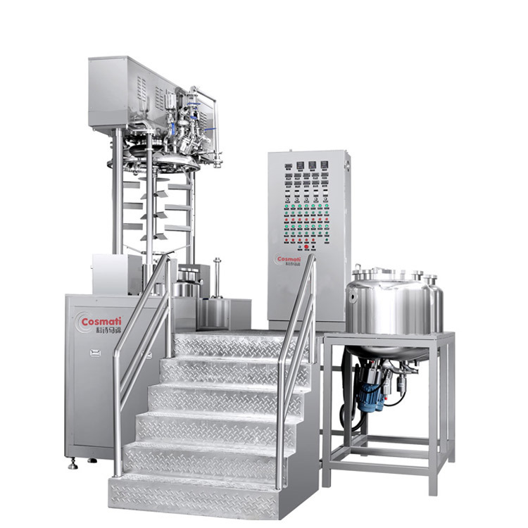 护肤品膏霜乳液真空均质乳化机化妆品设备WOOWON韩国原装真空乳化