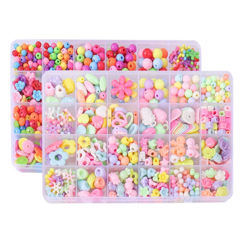 Kyou дети ручной работы бусы для девочек, чтобы носить бусы, развивающие игрушки, браслеты, ожерелья, бусы, аксессуары для детей оптом