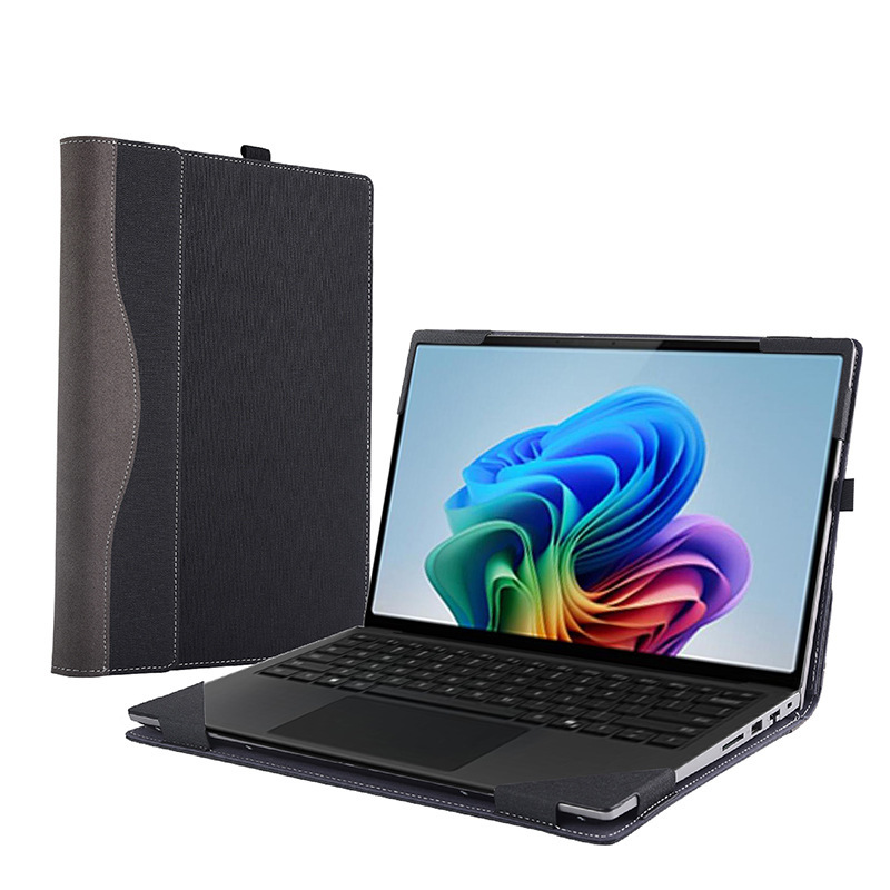 Suitable for Microsoft Surface Laptop 7th generation 13.8inch protective case, laptop leather cover, full protection