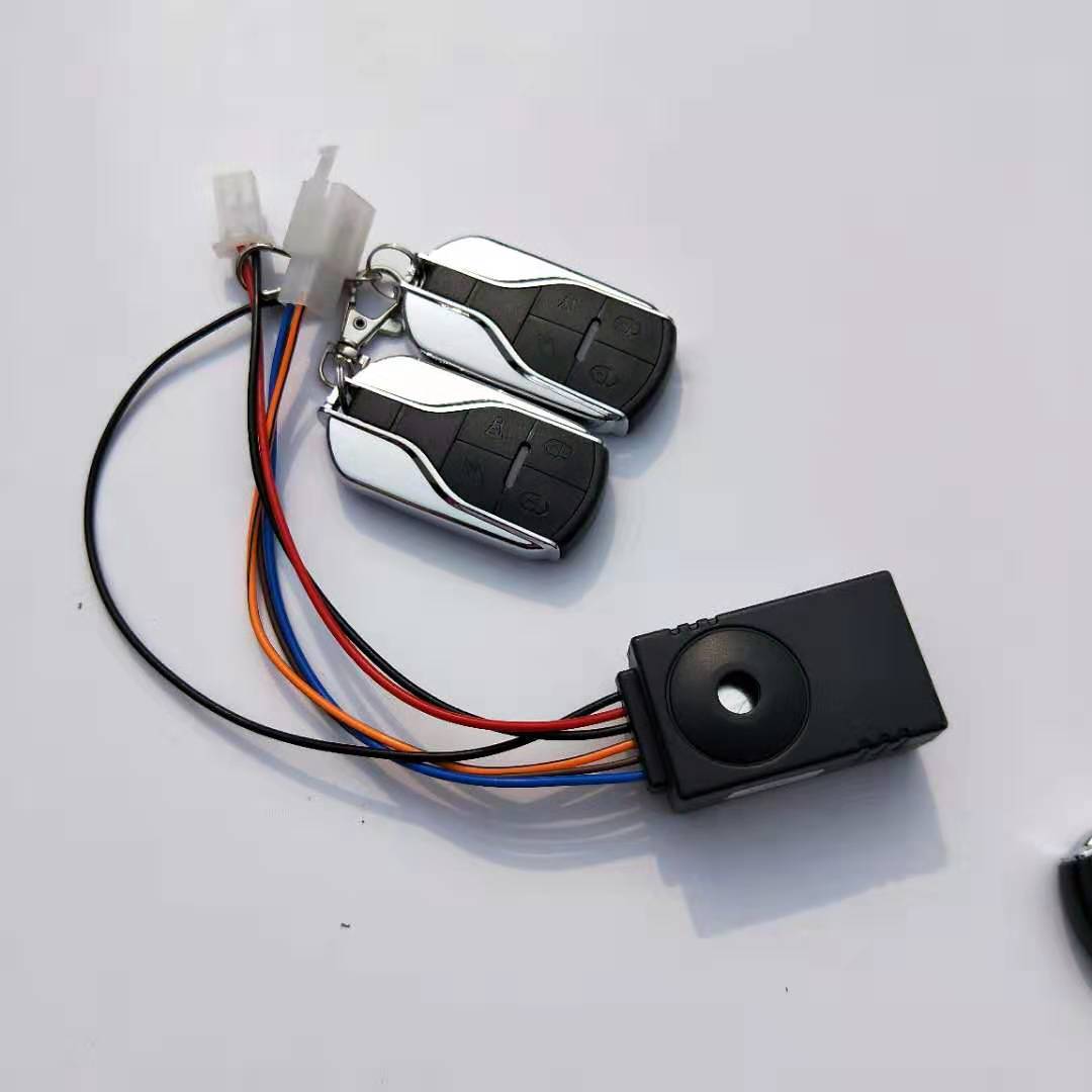 Electric tricycle anti-theft alarm battery 48V60V72V remote start lock motor one-key start