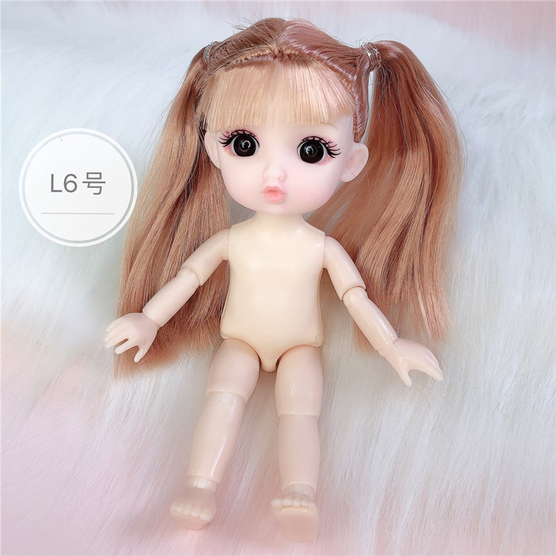17センチ8分BJDビープ音かわいい女の子3d真眼13関節玩具素体人形メーカー卸売り|undefined