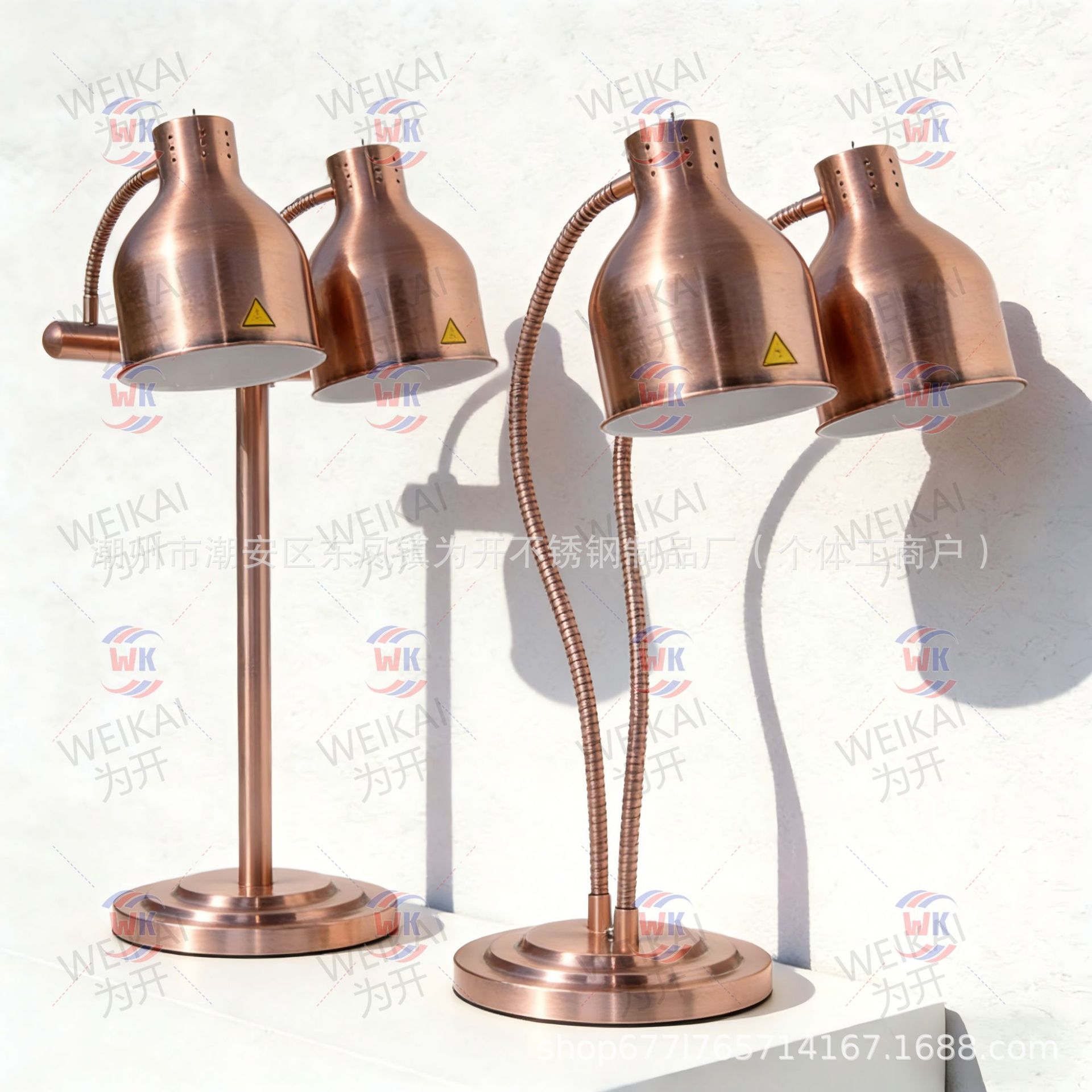 Lámparas de mesa de aislamiento térmico de mangueras universales de doble extremo transfronterizas, lámparas de aislamiento térmico de alimentos buffet hotelero, lámparas de aislamiento térmico de mesa única comerciales image 5