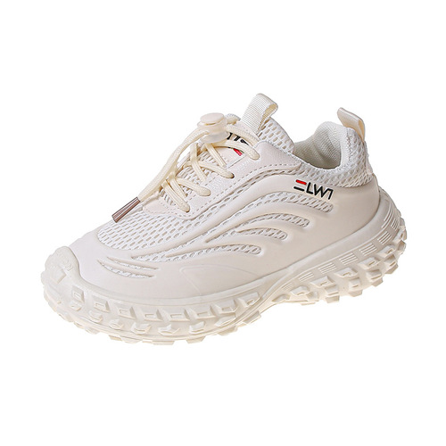 Children's Sports Shoes Mesh Shoes  New Girls Summer Dad Shoes Trendy Brand Boys Breathable Mesh Running Shoes