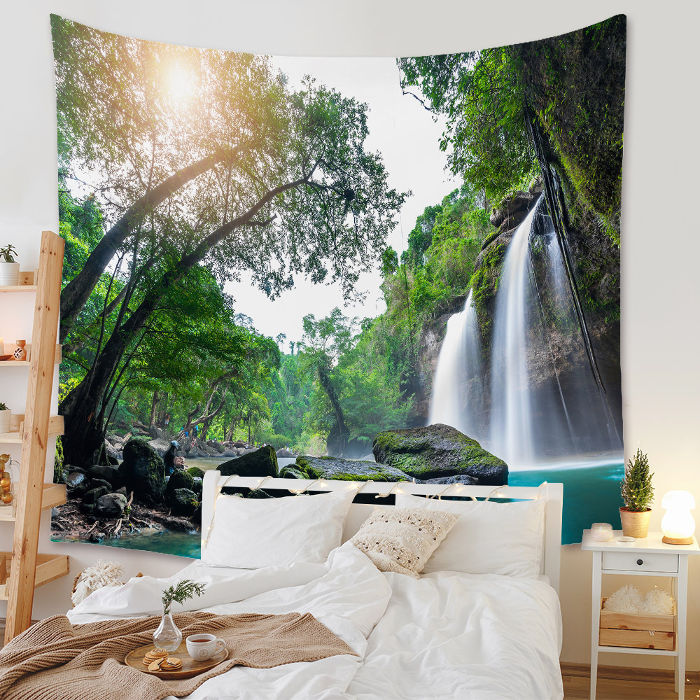 Fashion Landscape Wall Decoration Cloth Tapestry Wholesale Nihaojewelry display picture 80