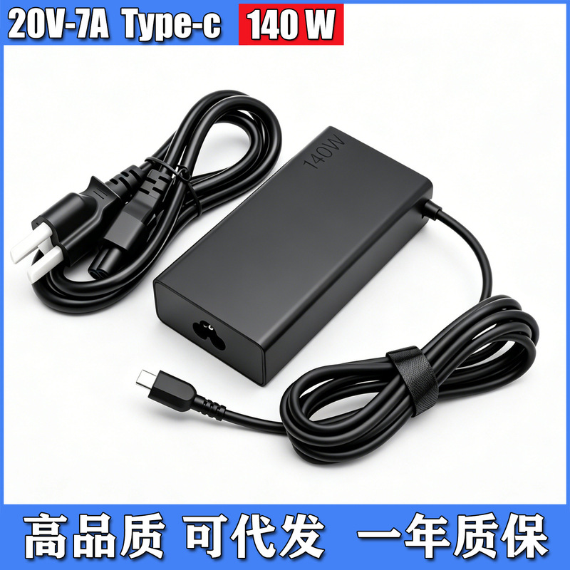 140W 20V7A Suitable for Lenovo Xiaoxin Xiaomi Notebook Computers Gallium Nitride Pd Fast Charging Type-C Charger 140W 20V7A Suitable for Lenovo Xiaoxin Xiaomi Notebook Computers Gallium Nitride Pd Fast Charging Type-C Charger