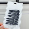 Hair accessory, hairgrip, set, black steel wire, wholesale, new collection