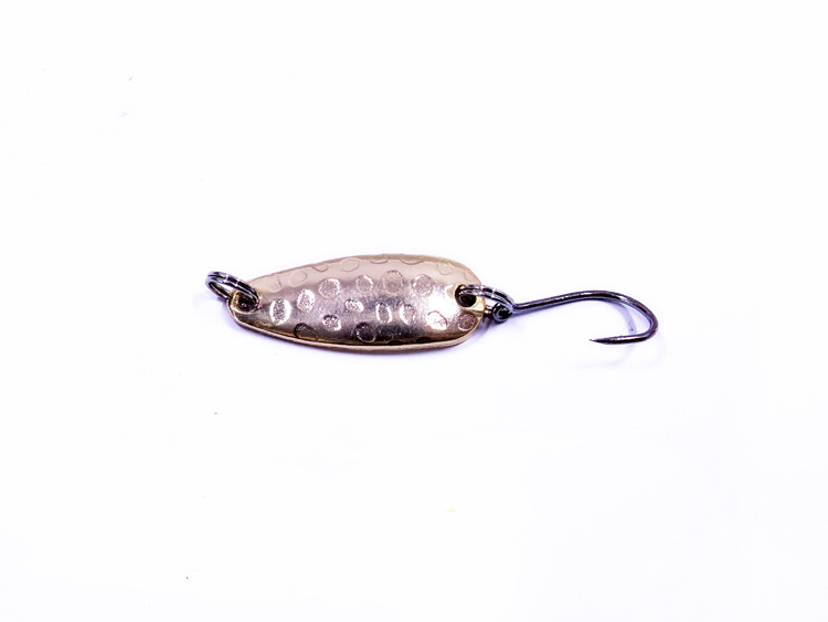 Model B horse mouth sequin gold 3g/2.8cm