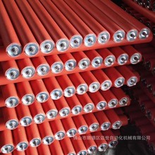 厂家直销无动力滚筒流水线主动从动可定制镀锌托辊辊筒不锈钢输送