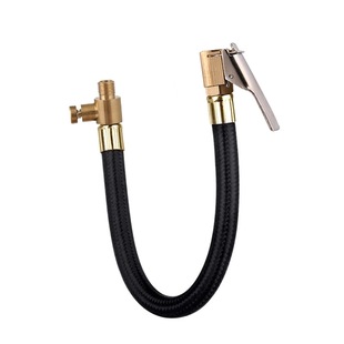 Tire Pump Extension Tube Quick Inflation Connector Adapter Suitable for Cars and Motorcycles with American Valves