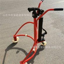 简便省力油桶搬运夹 起升速度快 DTF450C带称型油桶搬运车