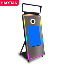 浩田 镜子照相亭智能魔镜拍照机photobooth拍照镜面屏广告一体机