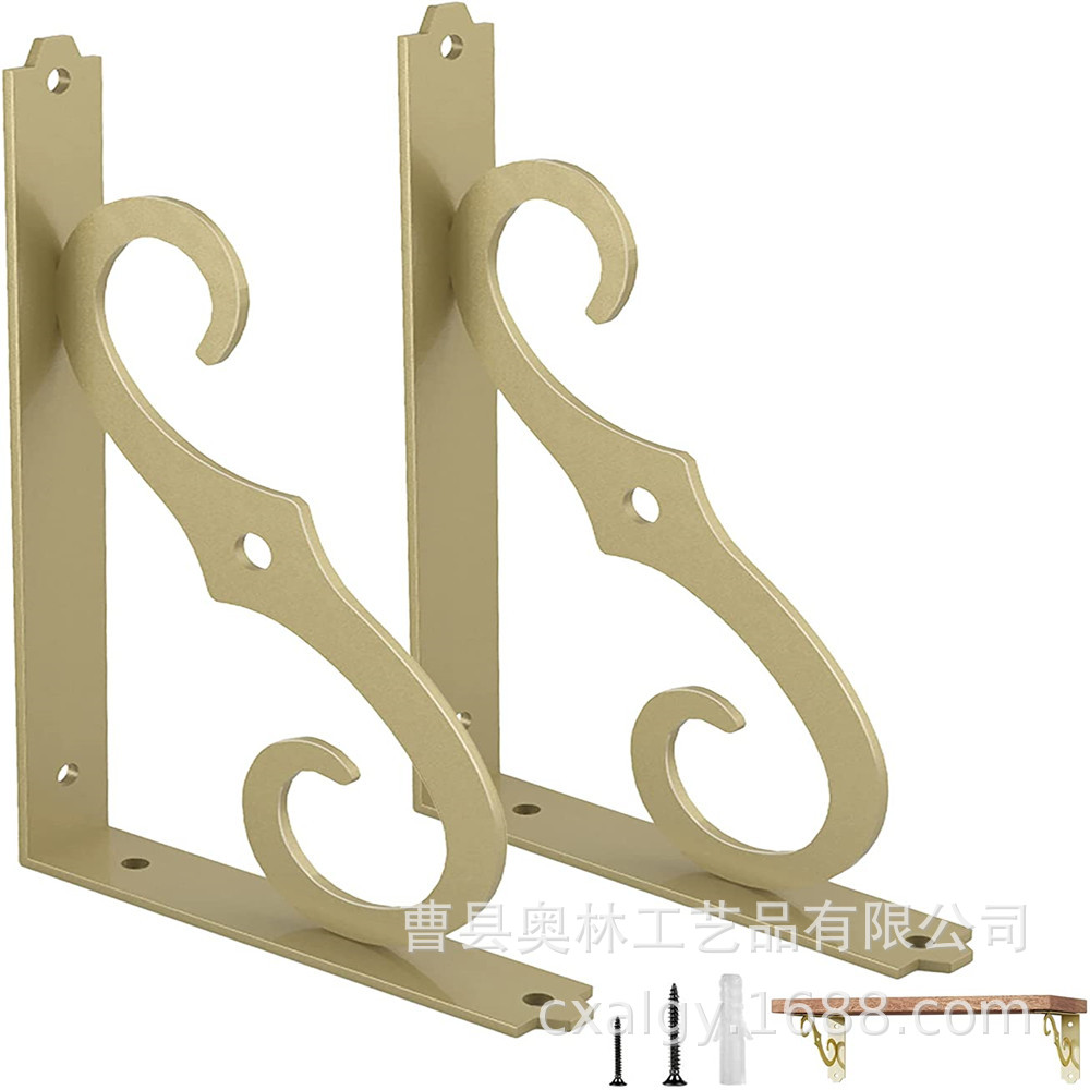 Estante americano soporte trípode soporte fijo pared partición estante pared alargado engrosado