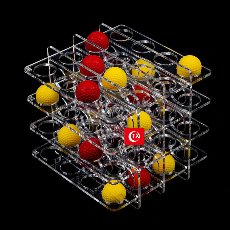 TX Creative Acrylic KiDsren's EDucational 3D Tic-tac-toe Strategy Game Thinking Training Family Interactive Tabletop Game TX Creative Acrylic KiDsren's EDucational 3D Tic-tac-toe Strategy Game Thinking Training Family Interactive Tabletop Game