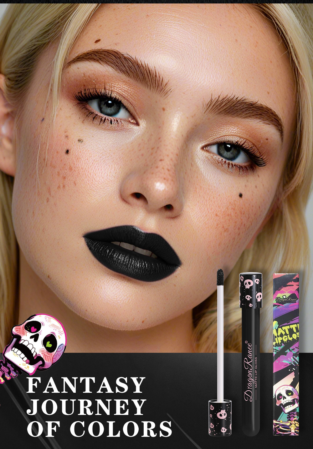Halloween Creative Makeup Retro Matte Gold Silver Lip Gloss O1CN01HQibHb1MvDVTPOaPc !!2161801496 0 Cib