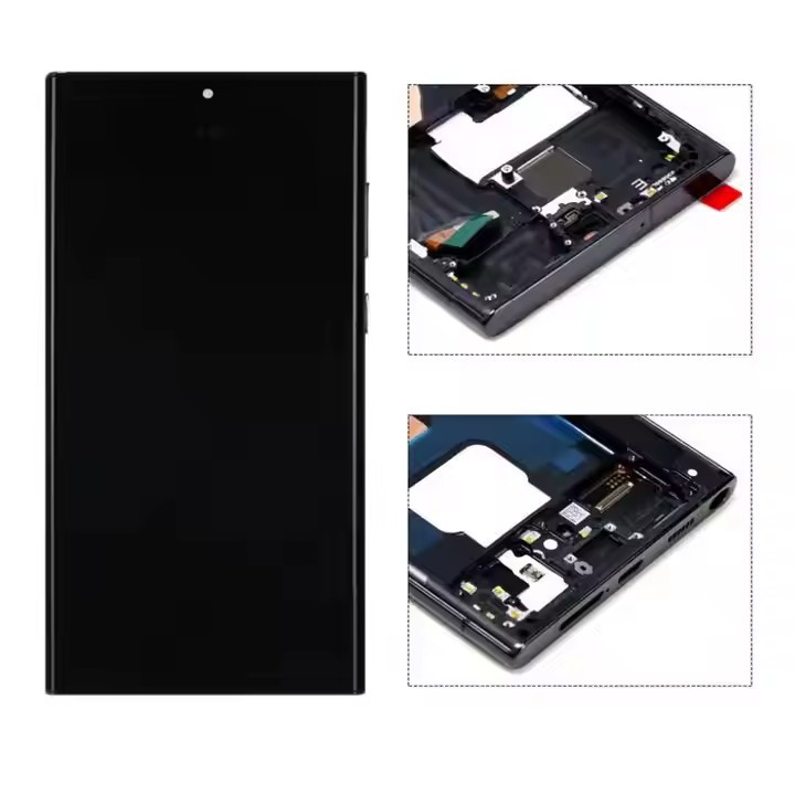 Aplicable a Samsung OLED S10 + S20 + S21P S22U S23 edge Asamblea de pantalla de teléfono móvil