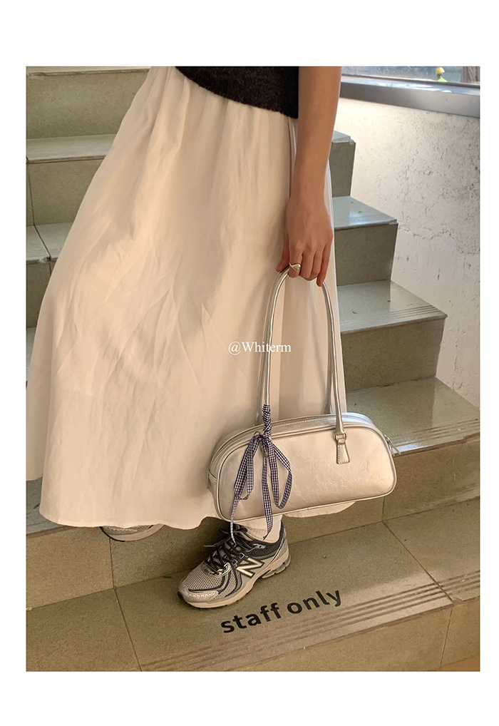 Borsa a spalla argento donna stile balletto borsa sottobraccio_voghion.com