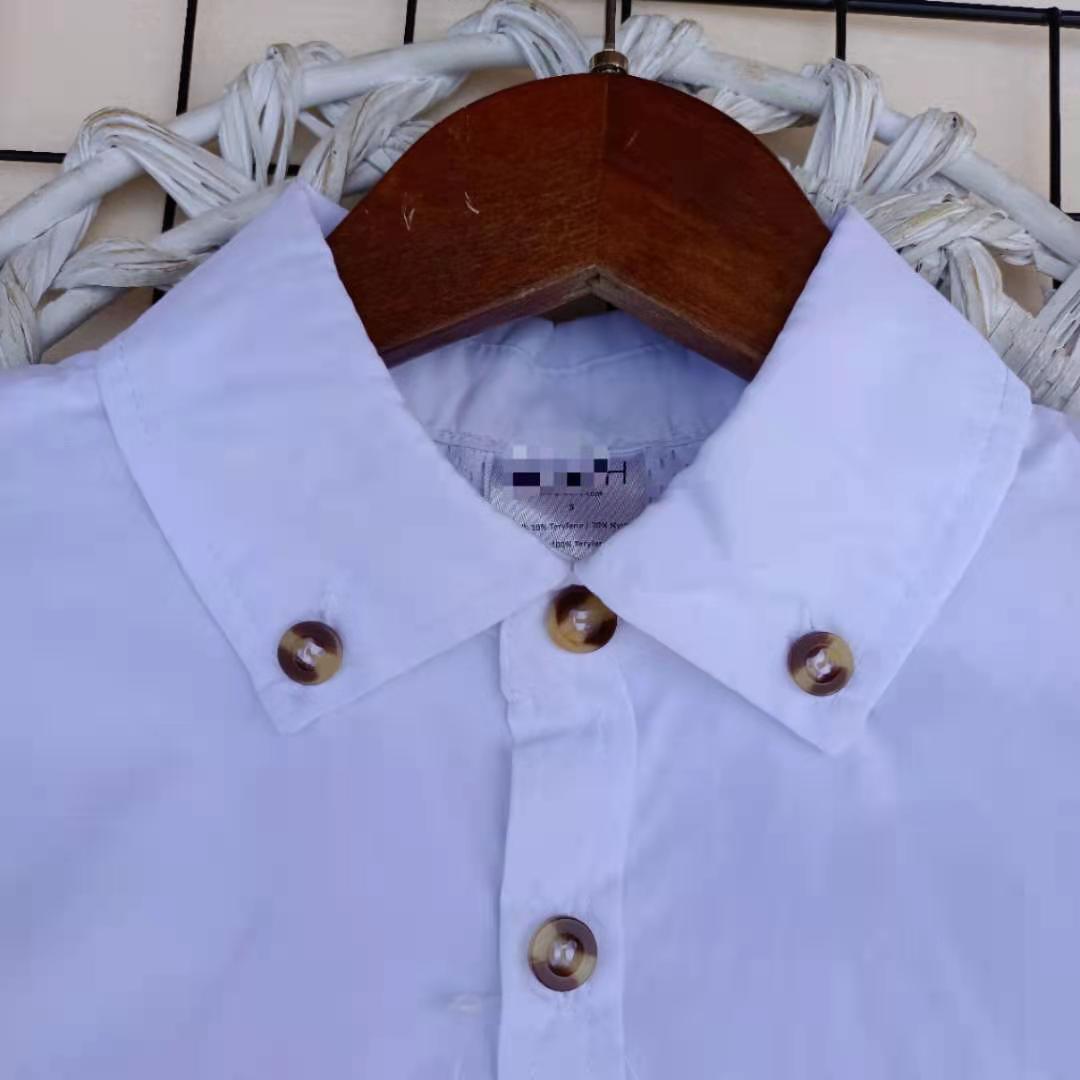 Ropa para niños Comercio exterior cola hoja niños camisa de los niños de 2-Manga de verano de protección solar ropa camisa bordada