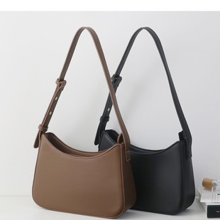 Artistic Retro Style Simple Underarm Bag Ladies Korean Style Casual Commuting All-match Shoulder Bag Handbag Women