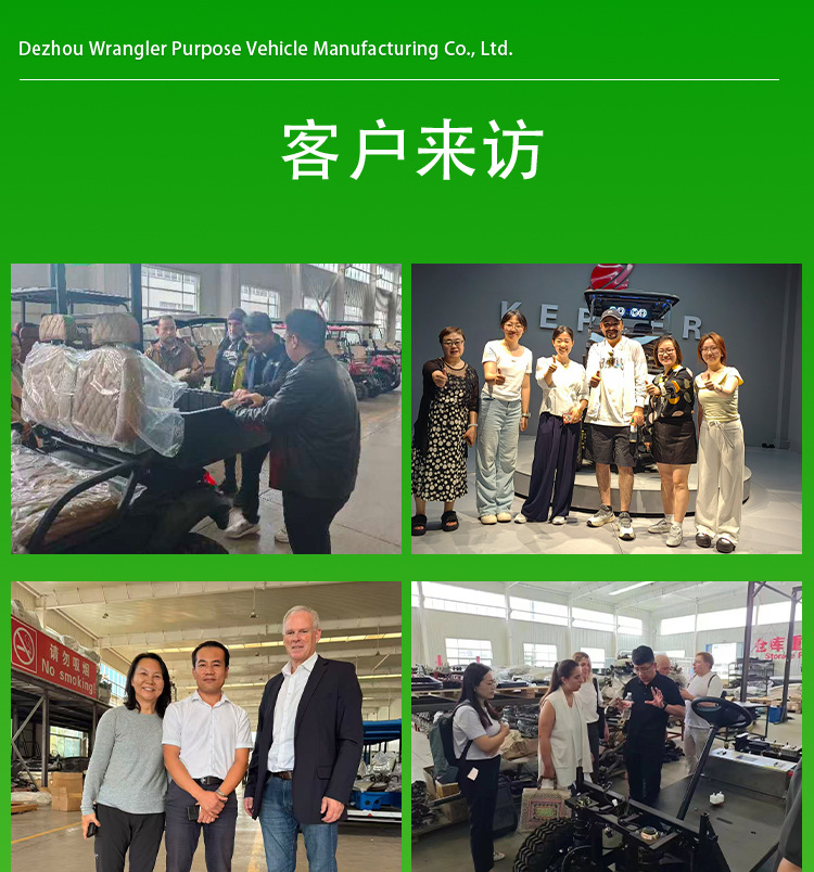 New Electric Golf Cart, Four-Seater Sightseeing Vehicle for Tourist Attractions, Golf Carts Available for Shipment from Factories in Thailand