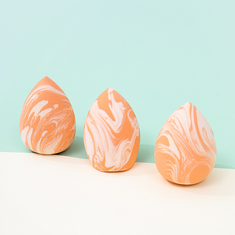 Maquillaje de huevo de belleza de color mezclado personalizado de fábrica, no coma polvo