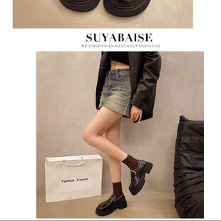 ����ЬŮ��2025�¿��＾Ь�Ӻ�ɫ���Ь�ӽqСƤЬӢ���L��Ь