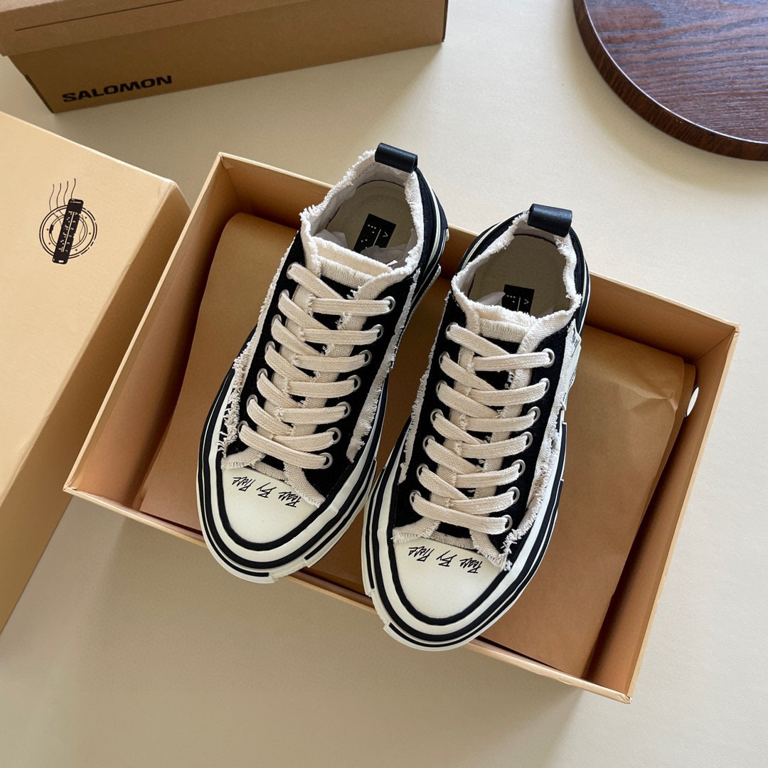 Vanness Wu Samme Stil Tiggersko Skitne Parmodeller Lerretssko Dame Tykke Såler Casual Sneakers Alle Match Nye Singel_voghion.com