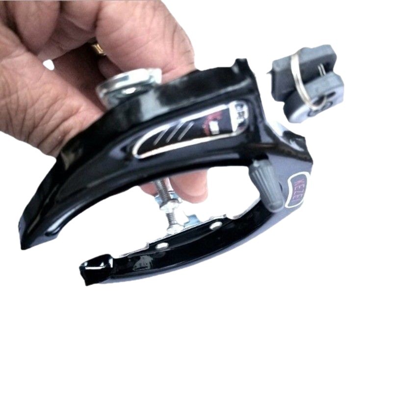 馬蹄型ロック 自動復帰式 ロードバイク用 閉鎖型鋼管ロック 自転車ロック リング型盗難防止ロック サイクリングアクセサリー 卸売