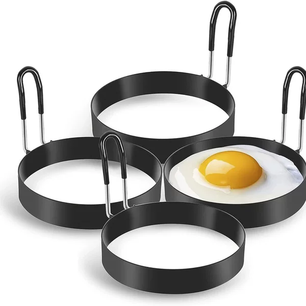 Anti-scalding egg ring non-stick round omelette omelette ring omelette non-stick egg ring omelette model omelette mold