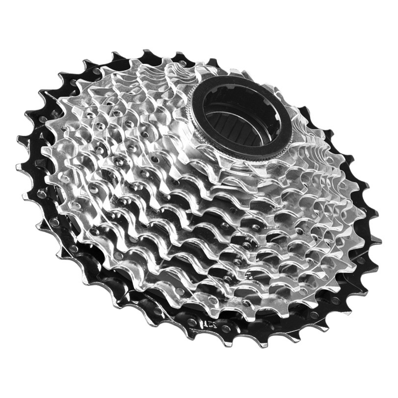 Volante de velocidad variable, volante de bicicleta, volante de bicicleta, universal, 8 velocidades, 9 velocidades, 10 velocidades, 32/21T, accesorios de engranajes de volante de tarjeta