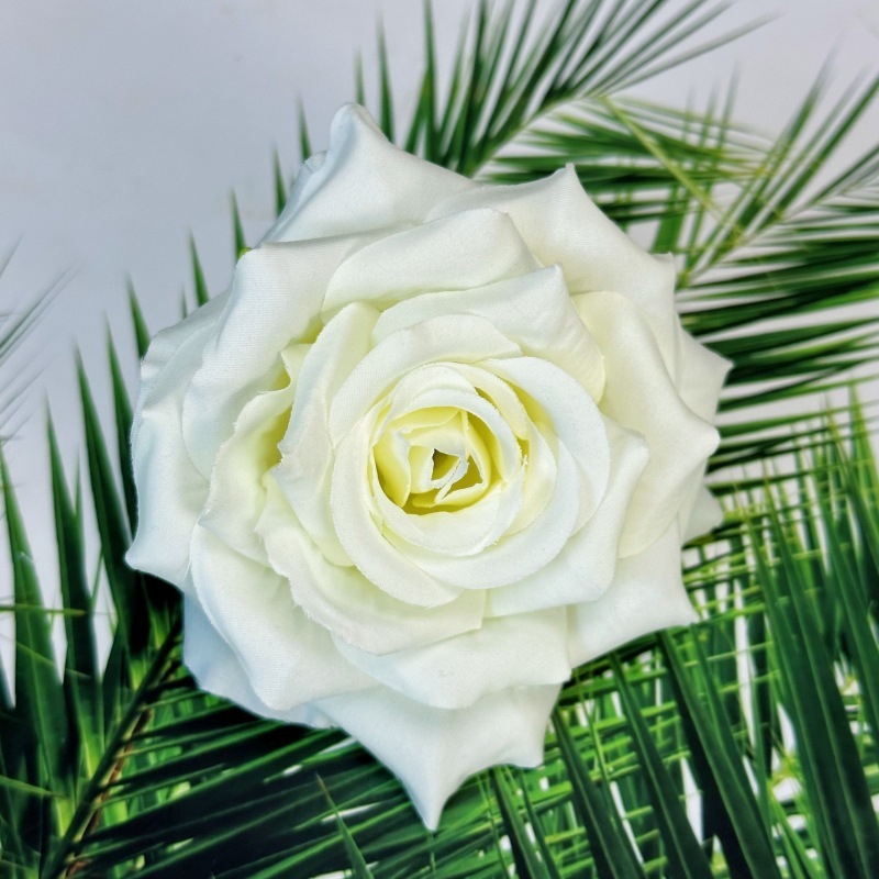 仿真10cm玫瑰花头520花艺蛋糕婚礼装饰婚车布置DIY假花摆件批发|undefined