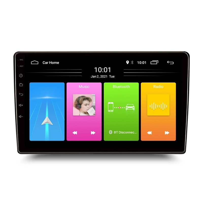 Car GPS navigation head unit, 9–10 in, up to 8+128 GB, CarPlay compatible (telescoped variants)