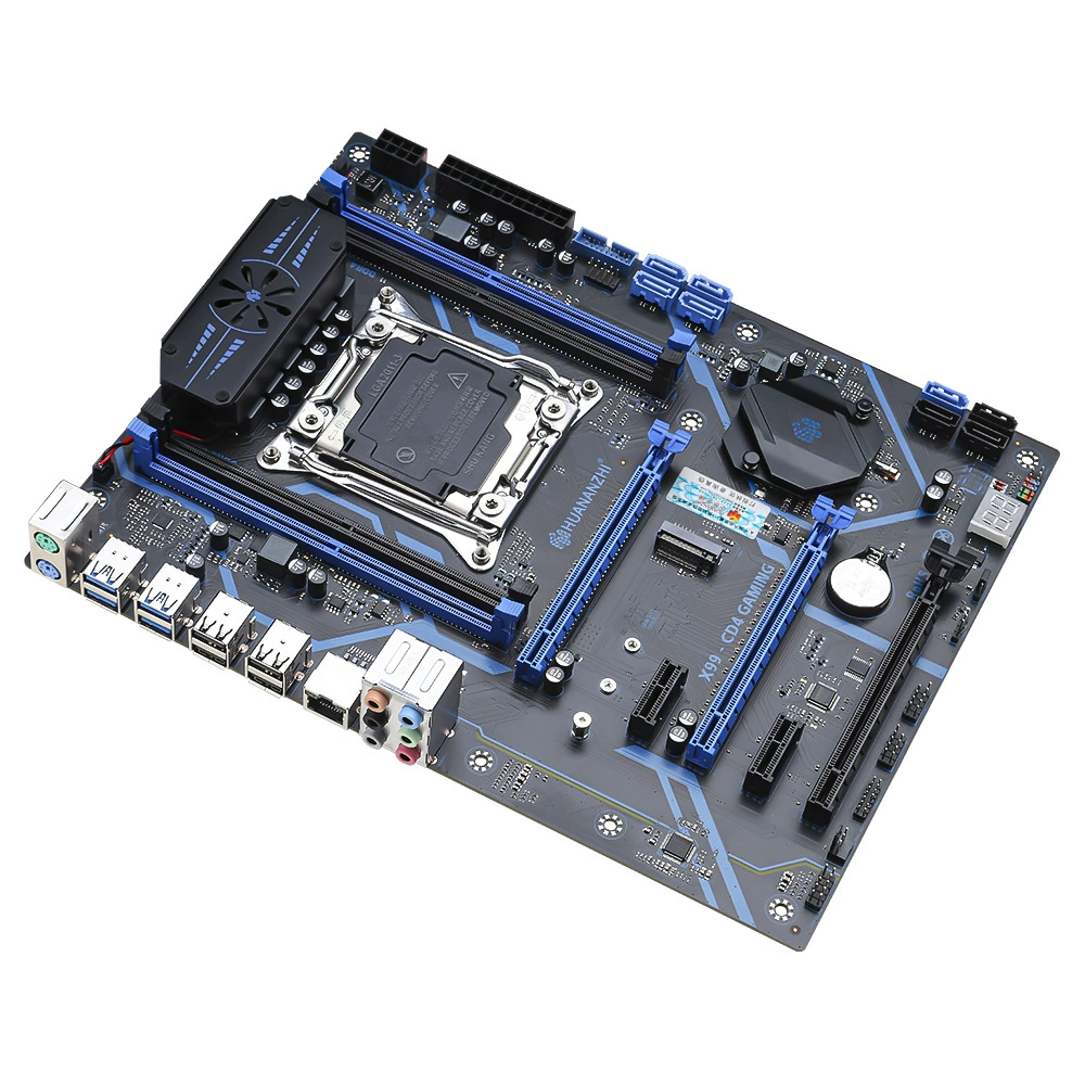 华南金牌 X99-CD4 GAMING motherboard game multi-open rendering studio server desktop computer