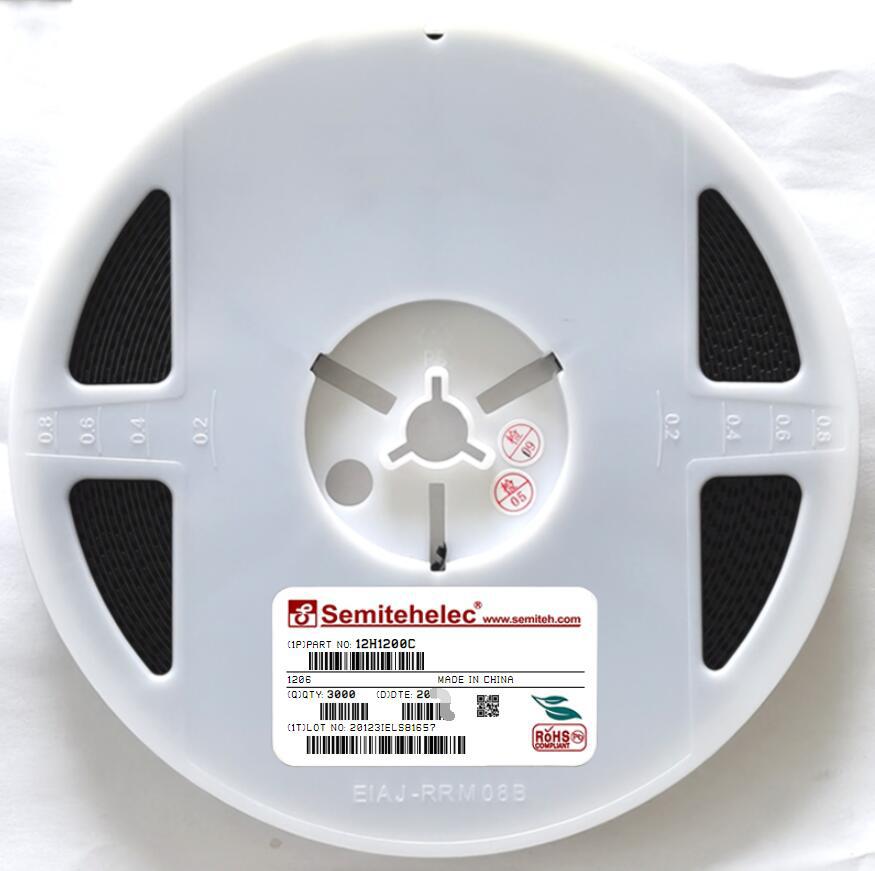 12H1200C 贴片保险丝 1206 SEMITEH 全新原装正品