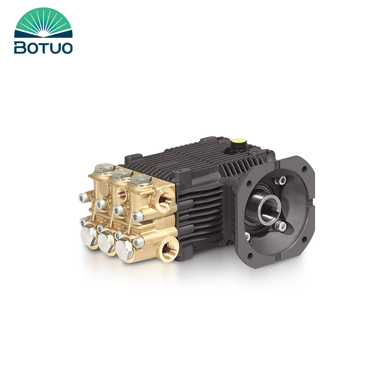 供应博拓HT-N型85℃祛油污毛刺高压热水泵头锅炉清洗泵高温柱塞泵