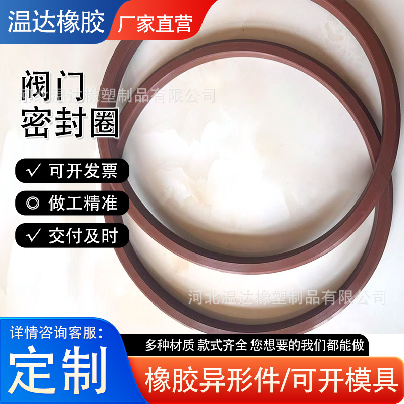 密封圈硅胶阀门密封件举升机油缸油封氟胶垫氟胶阀门机械密封垫