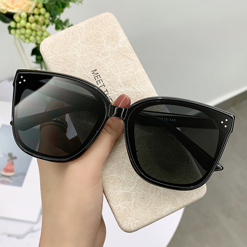 New style sunglasses large frame women's sunglasses G Internet celebrity street shooting M sunglasses women's trendy driving sunglasses men