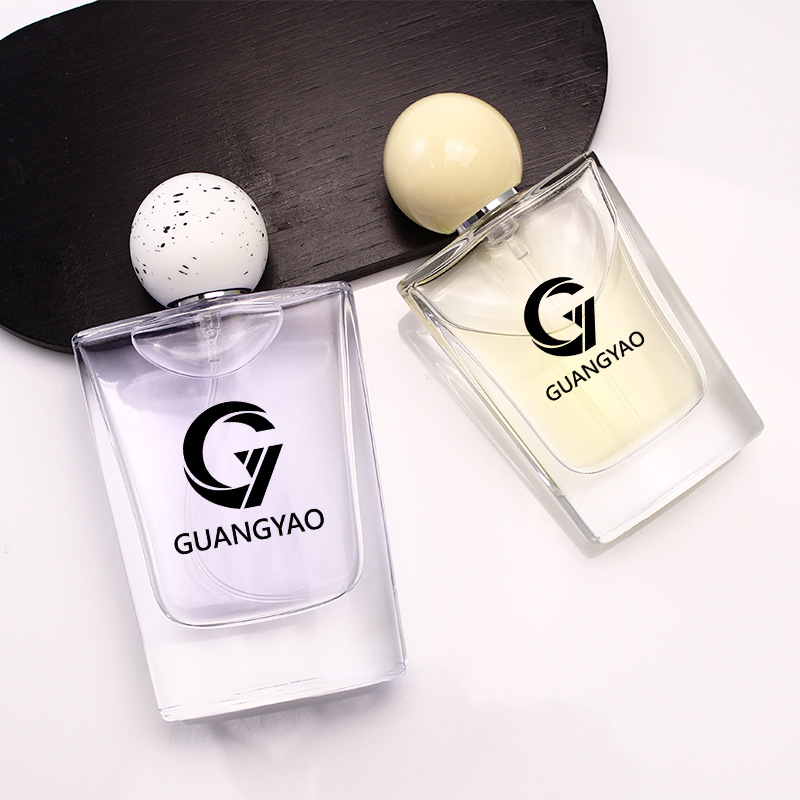 现货供应30ml香水瓶透明玻璃喷雾瓶卡口50ml化妆品空瓶可印logo