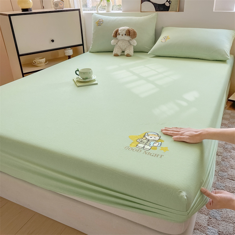 Colcha de algodón puro Colchón de algodón de una sola pieza Cubierta protectora Dormitorio de estudiantes Cama individual con todo incluido Cama individual 2025 Nuevo