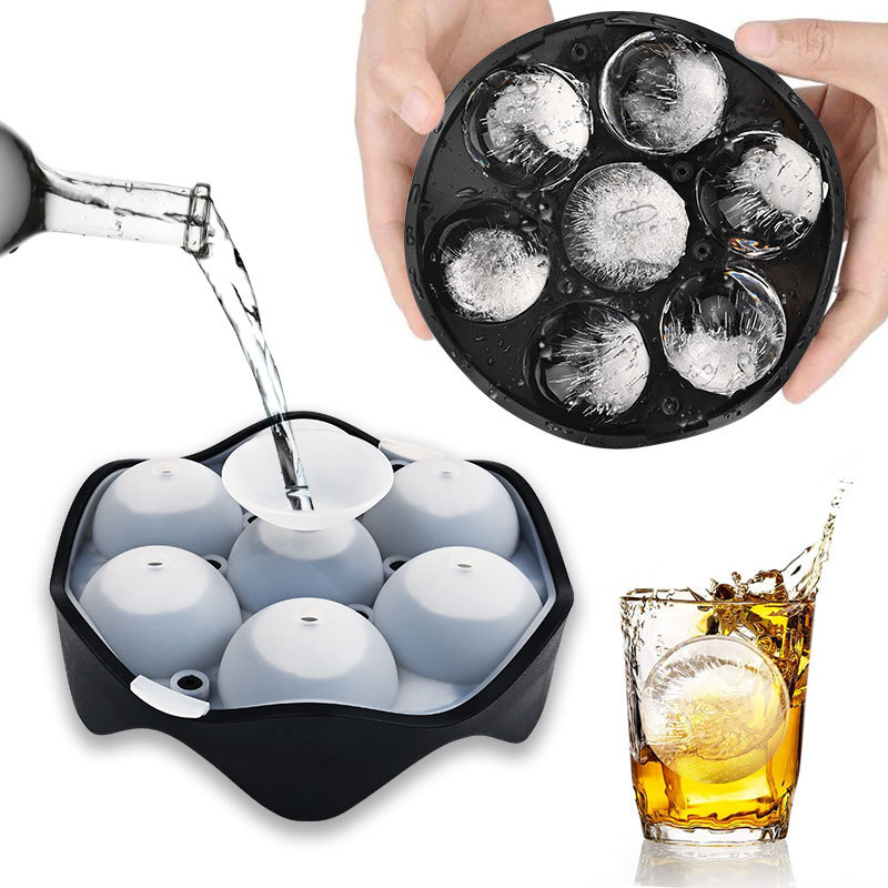 Spherical silicone round hockey
