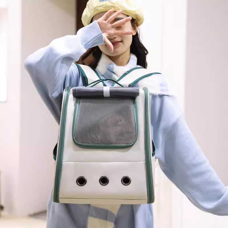 Bolsas para gatos, hombros transpirables en todas las estaciones, viajes convenientes, engrosamiento de gatos, aumento de mascotas, fáciles de llevar, bolsas para gatos