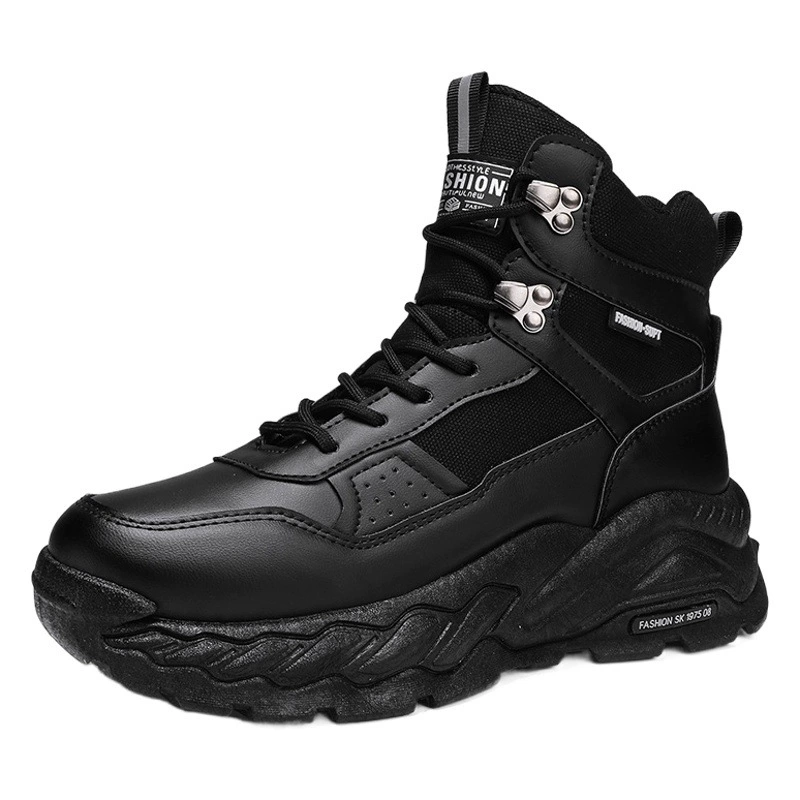 Ботинки Martin, мужские осенние спортивные повседневные ботинки с высоким берцем, британская рабочая одежда, мужская универсальная модная обувь для охраны труда, зима