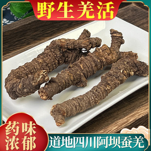 羌活中药材正品野生蚕羌新货无硫四川九味羌活片泡脚中药羌活粉-阿里巴巴