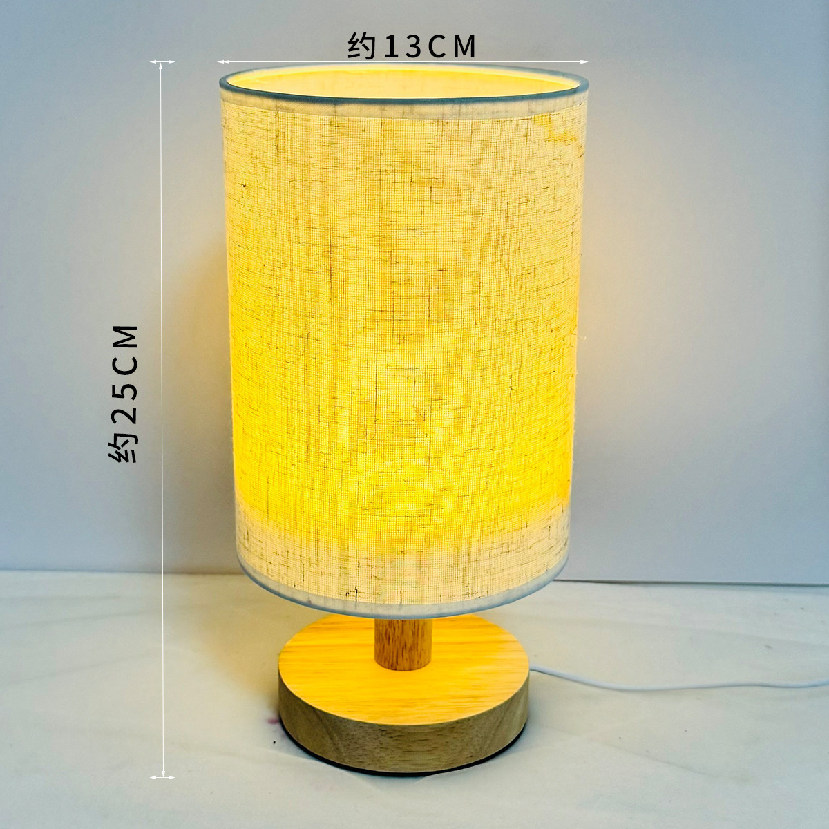 단일 테이블 램프 [꽃 도구 없음]