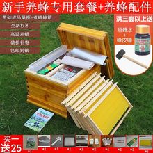 蜂箱中蜂全套蜜蜂巢础标准箱包十框意蜂杉木养蜂蜂巢工具包邮专用