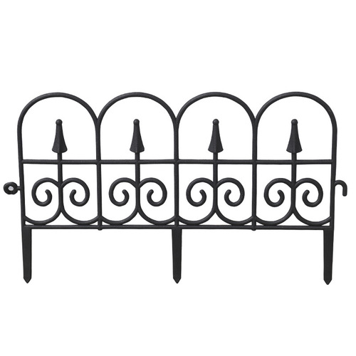 Courtyard garden small fence fence flower bed fence partition decoration gardening outdoor plastic ground guardrail wholesale