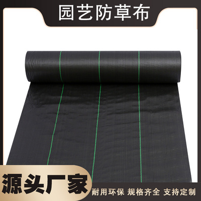 Black herbicide pe Agriculture Plastic Seepage ventilation thickening weave Ground cloth Manufactor customized wholesale