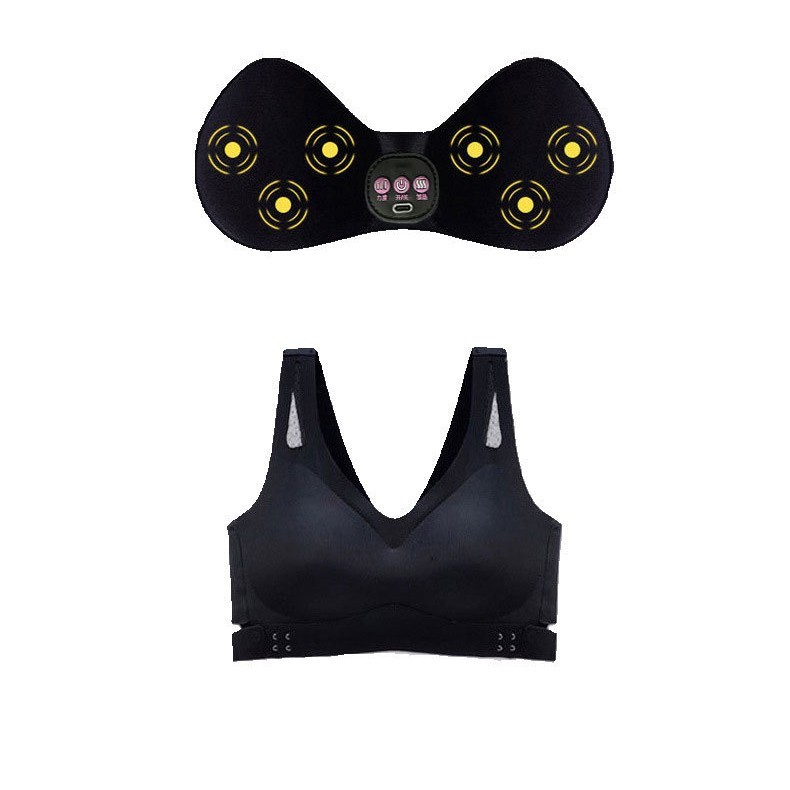 国境を越えた卸売電動スマート胸マッサージャー女性のプッシュアップ下着乳房マッサージ器具マッサージャー|undefined